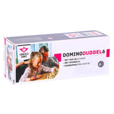Basic game domino wood double 6 in box