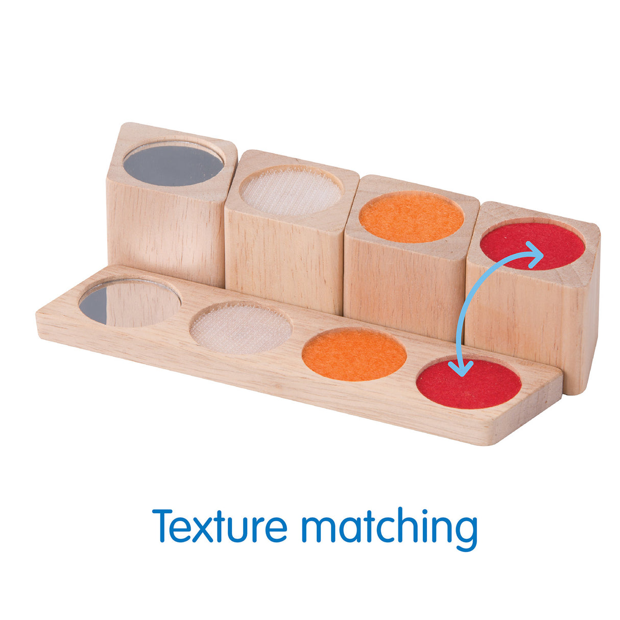 Wonderworld Wooden Sensory Blocks