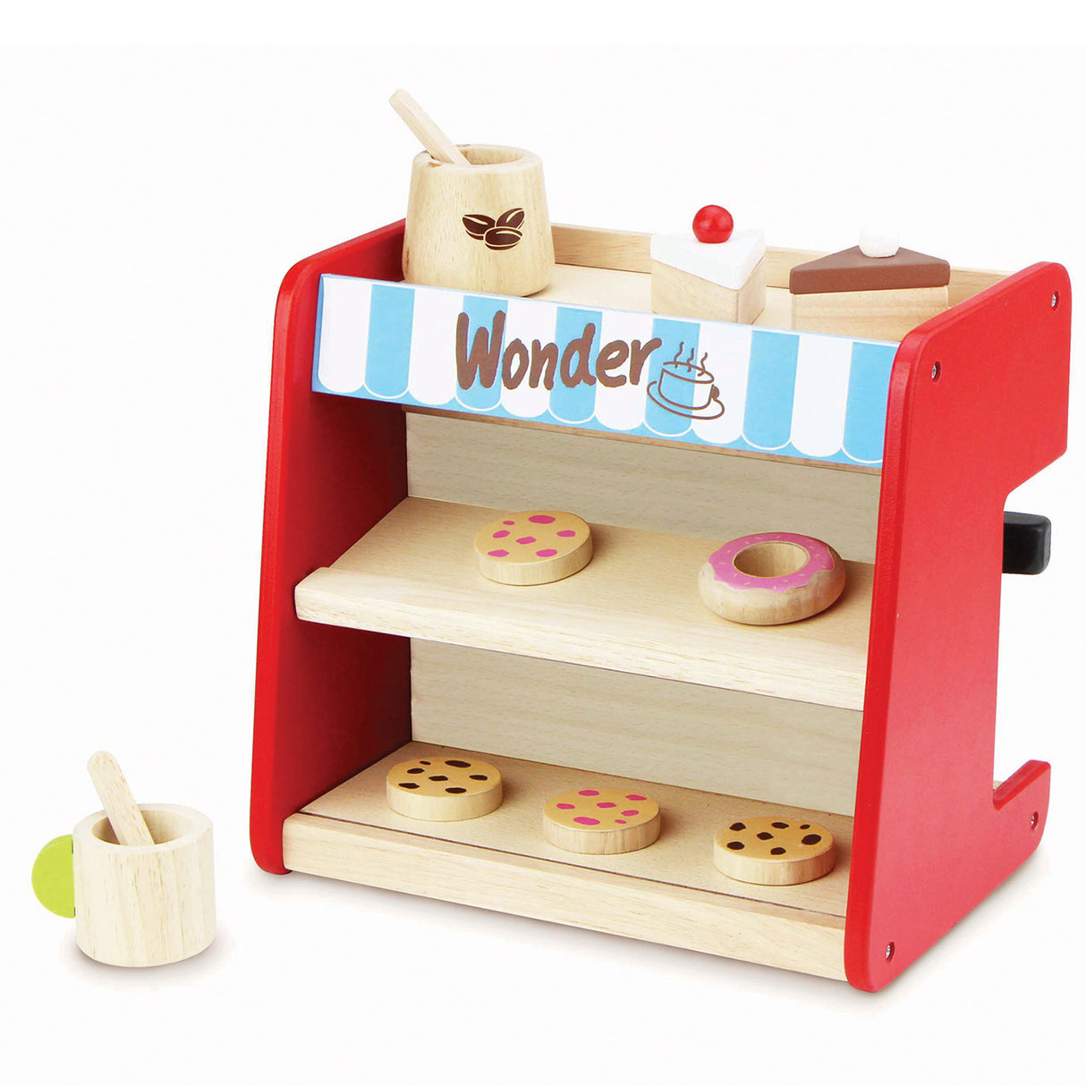 Wonderworld træ kaffemaskine
