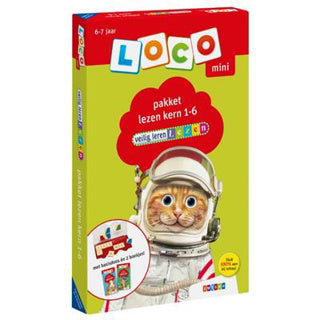 Mini Loco-Safe Learning Reading Package Core 1-6 (6-7 år)