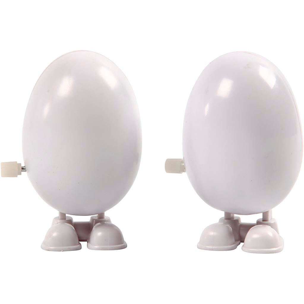 Creativ company mechanisms for figures, h: 7 cm, white, 2 pieces in 1 box