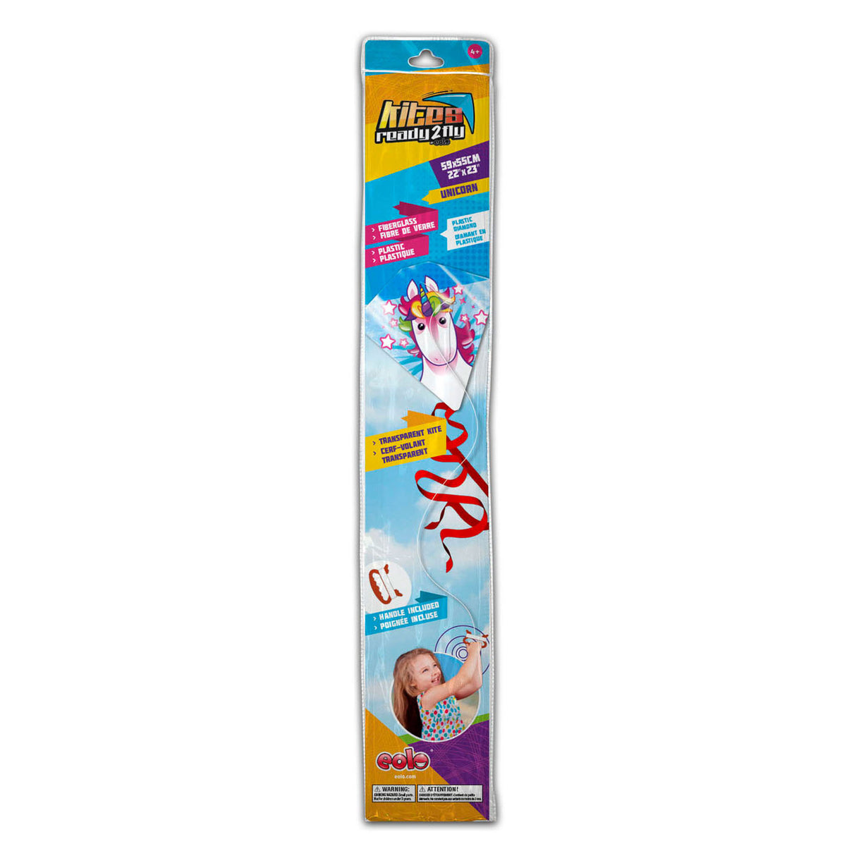 Pipas prontas 2 mosca - unicórnio de vlieger