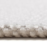 Wicotex alfombra de baño trenza clásica 60x90 blanco