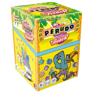 Asmodee Perudo Beach Dice game