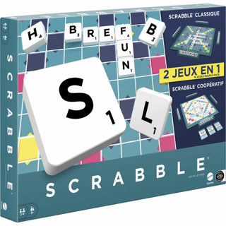 Mattel scrabble board game French
