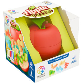 Juego de rompecabezas de manzana | 2 piezas