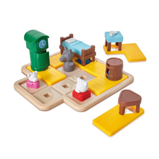 Intelligentes Spiel: Der Wolf und die 7 Ziegen