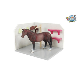 Kinder-Globus-Pferdewaschbox rosa