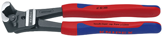 Knipex boutenvoorsnijtang zwart geatramenteerd 200 mm - 6102200