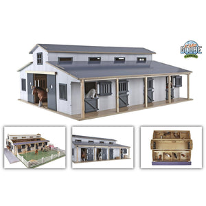 Kinderglobus Pferdestall mit 7 Boxen 1:24