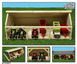 Kids globe agricultural shed 3-compartment small, 1:87