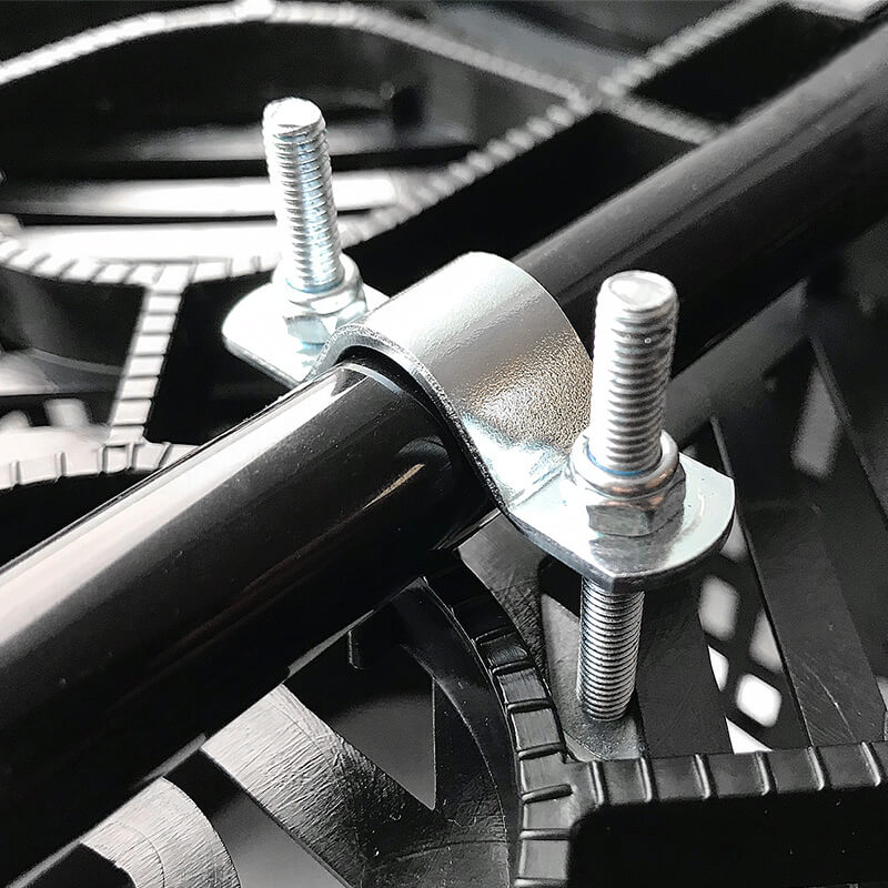 Set di montaggio in cassa in bicicletta galvanizzata