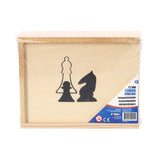 Osa private label chess pieces in box 19 x 15.5 cm | 3 pieces
