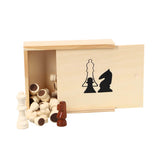 Osa private label chess pieces in box 19 x 15.5 cm | 3 pieces