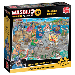 Wasgij originelle 47- an d'Boot! 1000 Stécker