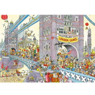 Jumbo Washij Retro Mystery 8 Jigsaw Puzzle: ¡el último obstáculo!, 1000.