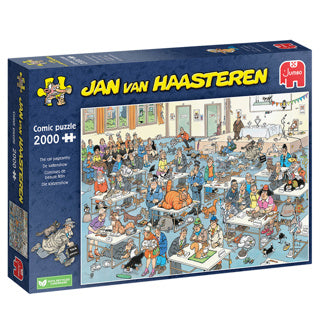 Jan van Haasteren Pluzzle - Cat Show, 2000st.