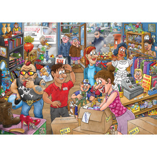 Jumbo wasgij mystery 29 - donation debacle! - 1000pcs.