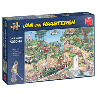 Jumbo Jan van Haasteren jigsaw puzzle - the golf course - 5000 pcs.