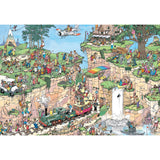 Jumbo Jan van Haasteren jigsaw puzzle - the golf course - 5000 pcs.