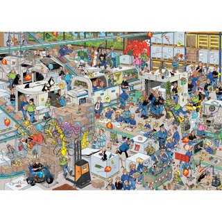 Puzzel jan van haasteren spellenfabriek (1000) | 2 stuks