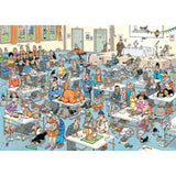 Jan van Haasteren jigsaw puzzle - the cat show - 1000 pcs.