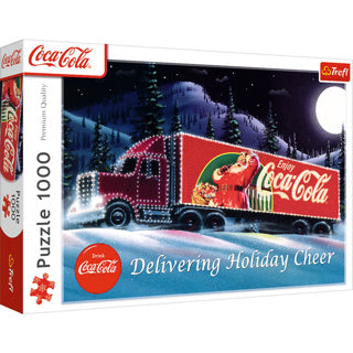 Christmas puzzle Coca Cola Christmas truck - 1000 pcs.