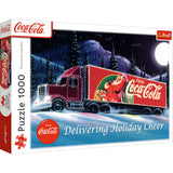 Christmas puzzle Coca Cola Christmas truck - 1000 pcs.
