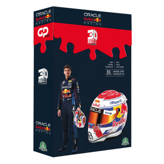 3D sestavljanka: čelada formule-1 Max Verstappen CM