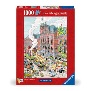 RAVENSBURGER PUZZZA FLEROUX GRONINGEN 1000 pezzi