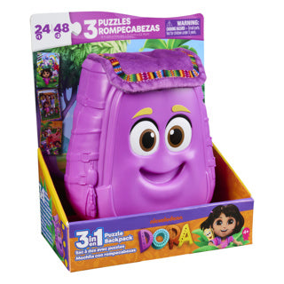 Dora 3pack puzzel in rugzak | 2 stuks