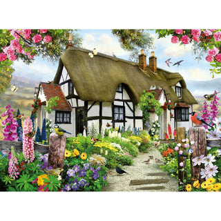 Ravensburger jigsaw puzzle idyllic cottage, 500st.
