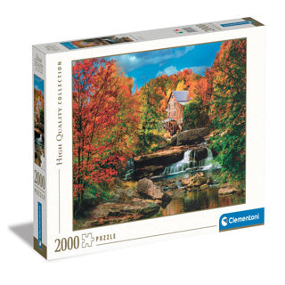 Clementoni puzzle grain mill by the water 2000 pieces
