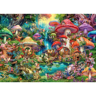RAVENSBURGER PUZLER MIGLIORI VILAGGIO DI MUGHNO 1000 pezzi