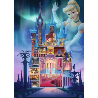 Ravensburger puzzel disney castles cinderella 1000 stukjes