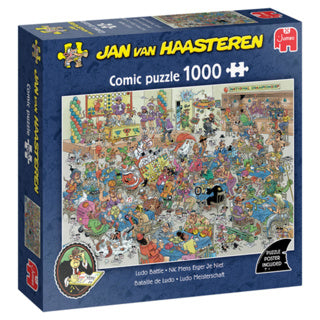 Puzzle Jan Van Haasteren Nederlands Championship Human nezískává 1000 kusů