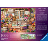 Ravensburger jigsaw puzzle all seasons flowershop, 1000 pcs.