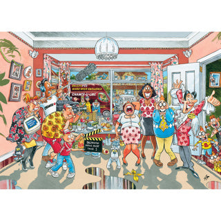 Wasping Puzzle Retro Klein Renovering Link 1000 stykker
