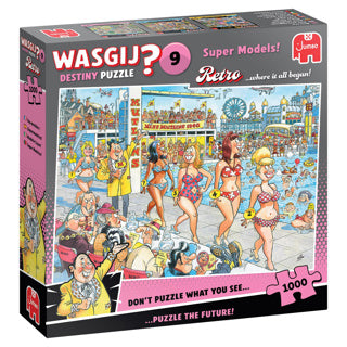 Wasping Puzzle Retro Top Modely 1000 kusů
