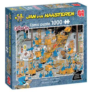 JVH Puzzle Oldtimer CARTS pouze 1000 kusů
