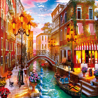 Clementoni puzzel zonsondergang venetie 500 stukjes