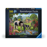 Ravensburger puzzel hadlow ponies 500 stukjes
