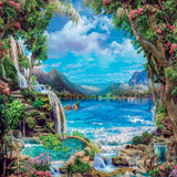Clementoni jigsaw puzzle Paradise on Earth, 2000st.
