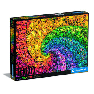 Clementoni puzzel flower colorboom 1000 stukjes