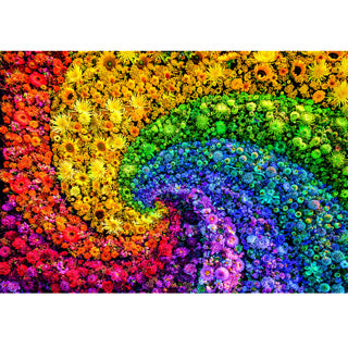 Clementoni puzzel flower colorboom 1000 stukjes