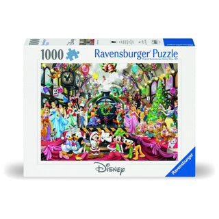 Disney ravensburger puzzle all aboard for christmas 1000 pieces 