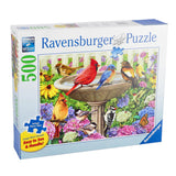 Ravensburger Puzzle The bird bath 500 pieces extra large