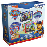 Spinmaster puzzelpack paw patrol 12 pack 5x24 pieces, 5x48 pieces, 2x100 pieces