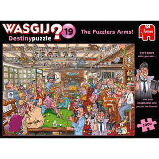 Puzzle Washing Cafe De Puzzlehoek 1000 pieces