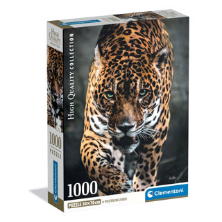 Clementoni puzzel 1000 stuks jaguar compact